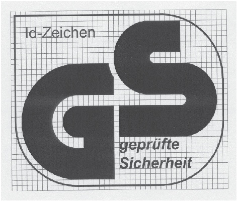 Muster GS-Zeichen